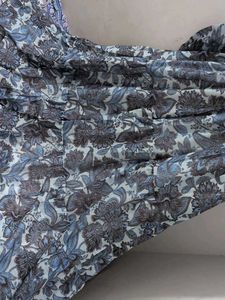 🐬French Floral Flowy Maxi