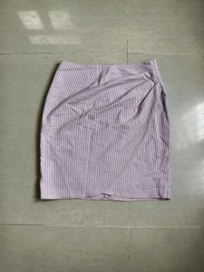 Gingham Pattern Skirt from korea