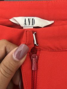 AND RED TROUSER