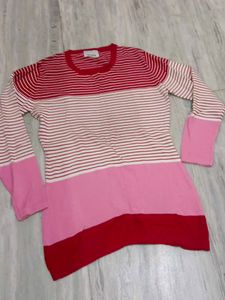 Striped Knit Sweater