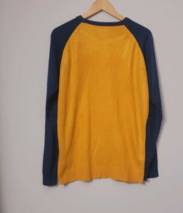 Red Tape Men's Contrast Sleeve pullover