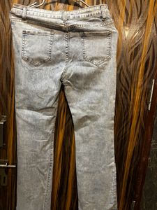 Blue Denim Bootcut Jeans