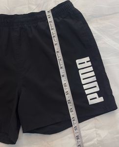 Puma Black Shorts men's women's both