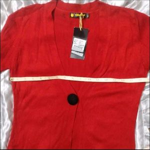 Stylish Red Knit shrug