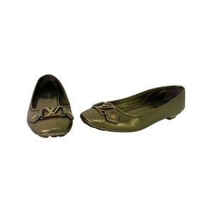 Louis Vuitton Authentic Metallic Bronze Flats 🎗
