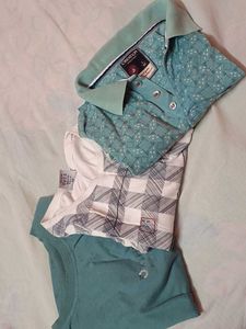 Men's Casual Polo Shirts Bundle
