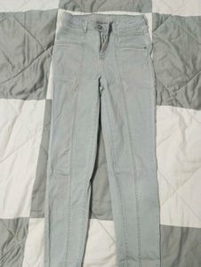 Gray Denim Jeans