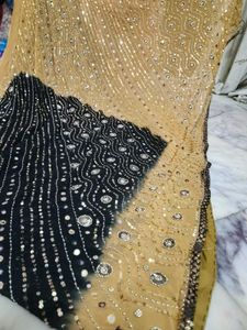 pure georgette gujju vintage saree