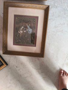 Framed Indian Miniature Painting