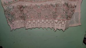 Pink Embroidered Kurta Set with Dupatta