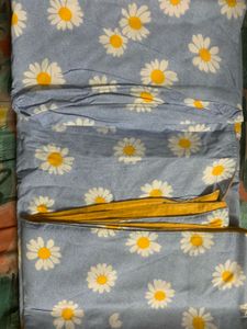 [CLEARANCE] KOPA Blue Floral Cotton 120GSM Dohar