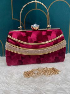 Traditional Bridal Weddings Clutch Sling Bag._