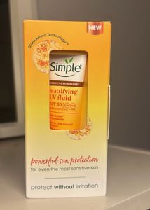Simple Mattifying UV Fluid SPF 50