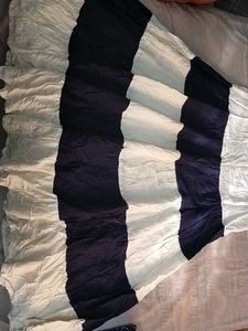 Beautiful Blue &amp; White Striped Kurta