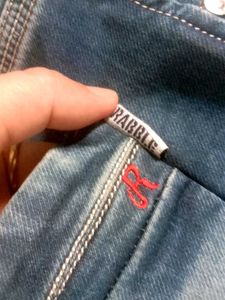 Distressed Blue Rabble Jeans
