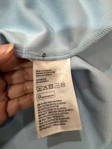 H&amp;M Light Blue Sleeveless Mini Dress