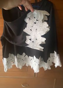 Sophisticated Evergreen Black top