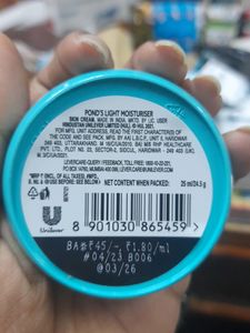 POND'S Light Moisturizer