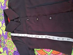Chic Maroon Crop Top