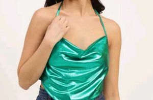 Emerald Green Halter Top