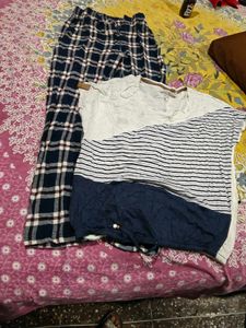 Cozy Plaid Pajama and top set