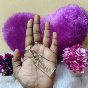Personalized Resin Keychain