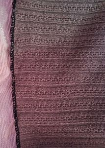 Trendy Ruched Knit Cardigan