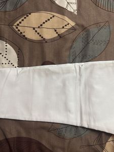 White Elastic Waist Pants