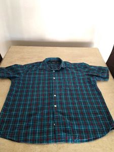 Colorplus from Lifestyle Men's Plaid Short Sleeve