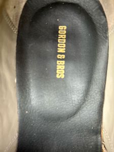Brown Woven Leather Loafers