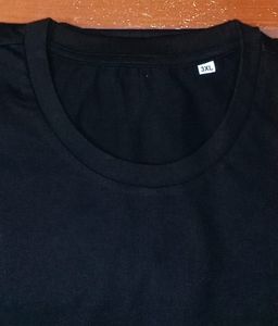 💥New Men's Premium Solid Cotton Black T-shirt