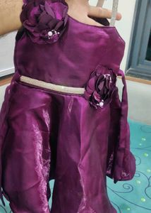 Purple Party Dress for Girls