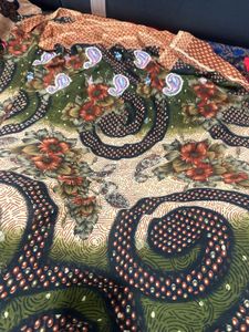 Elegant Floral Print Saree