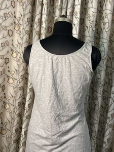 Grey Sleeveless Tank Top