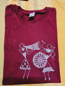 White Warli Art Graphic