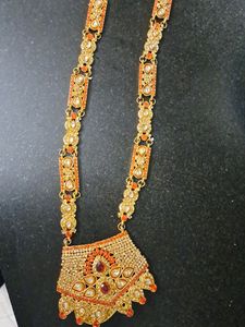 🔥 Bridal Heavy Jewellery 🔥 Orange Color