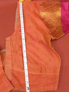 NewBlouse - MustardColor With PinkBorder NeverUsed