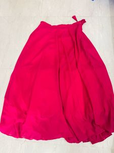 New Pink Rose Colour Full Set Dress