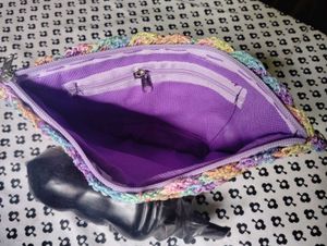 Multicolor Handmade Crochet Purse