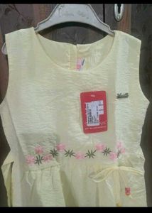Cute Yellow Floral Dress