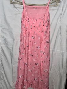 Pink One Piece Dress