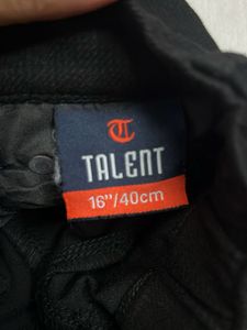 Versatile Black Kids' Slim-Fit Pants