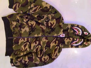 BAPE Camo Shark Fleece Jacket