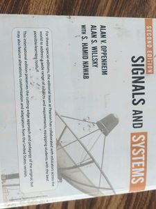 Second Edition Signals And Systems By Pearson