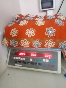 Orange Embroidered Sari
