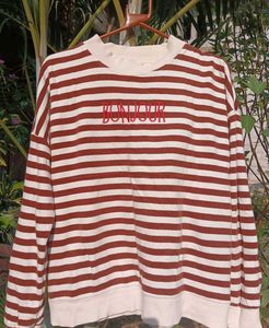 Stripped sweatshirt