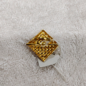 1.5 gram gold plated finger ring