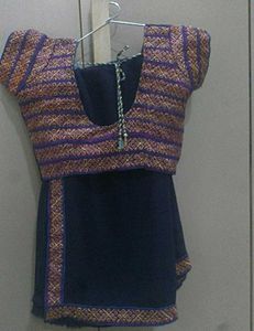 Disainer Saree With Designer Blouse