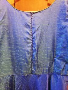 Elegant Blue Anarkali Kurta