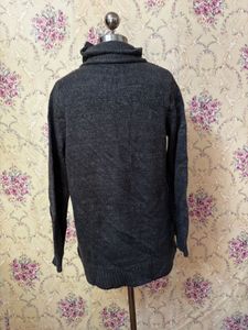 Chunky Knit Turtleneck Cardigan